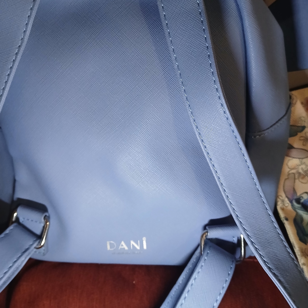 Lot Sale: Danielle Nicole Blue Character Backpack, Cup, Wallet And Wristlet Set - Picture 2 of 4